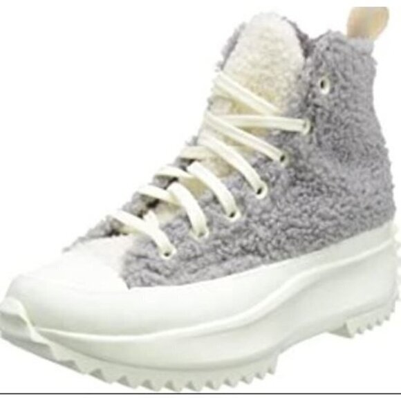 Converse Women's Run Star Hike Sherpa Sneakers EU 38.5 US 7.5 NEW - Picture 1 of 9